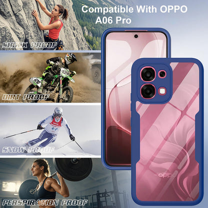 Husa pentru Oppo A6 Pro 5G / A6 Pro 4G, Techsuit, ColorVerse 360, Albastra