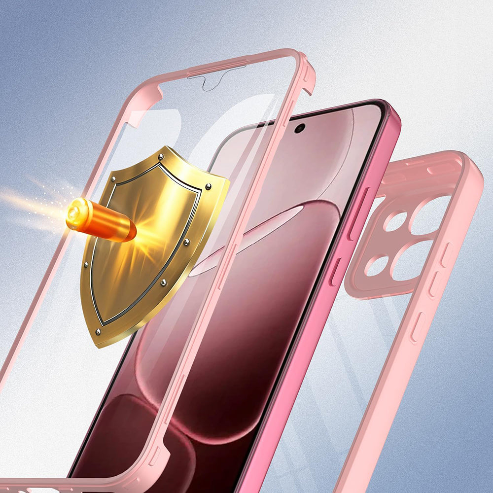 Husa pentru Oppo A6 Pro 5G / A6 Pro 4G, Techsuit, ColorVerse 360, Roz