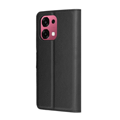 Husa pentru Oppo A6 Pro 5G / A6 Pro 4G, Techsuit, Leather Folio, Neagra