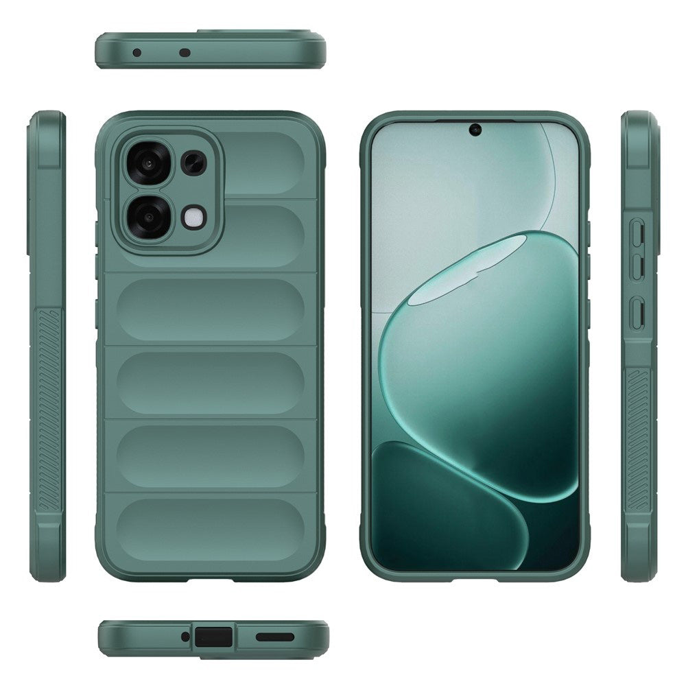 Husa pentru Oppo A6 Pro 5G / A6 Pro 4G, Techsuit, Magic Shield, Verde