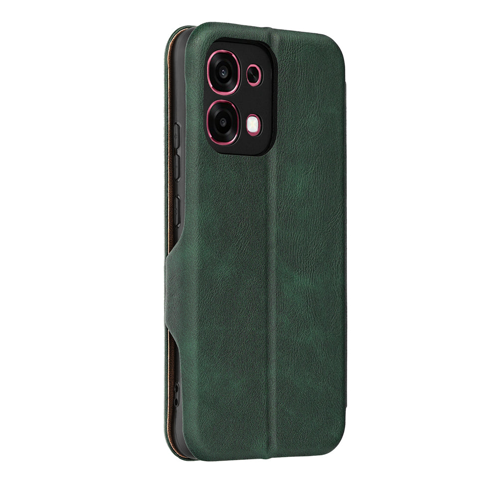 Husa pentru Oppo A6 Pro 5G / A6 Pro 4G, Techsuit, Safe Wallet Plus, Verde