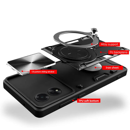 Husa pentru Oppo A60, Techsuit, CamGuard Pro, Albastra