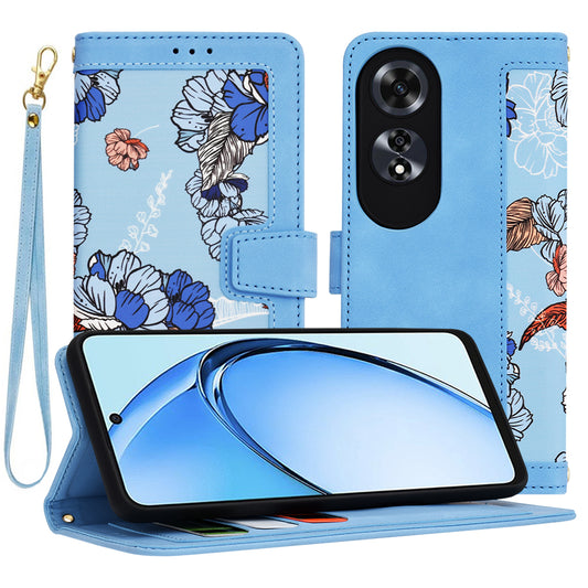 Husa pentru Oppo A60, Techsuit, FlipCraft, Bleu