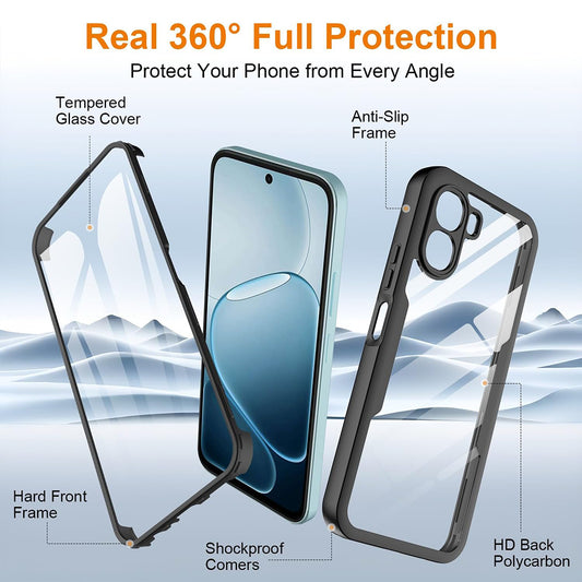 Husa pentru Oppo A6k 4G / A6x 4G / A6x, Techsuit, ColorVerse 360, Albastra