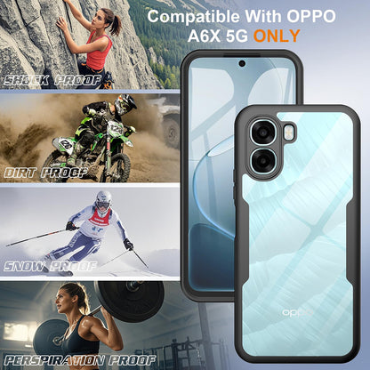 Husa pentru Oppo A6k 4G / A6x 4G / A6x, Techsuit, ColorVerse 360, Neagra