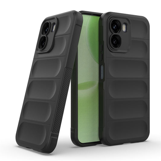 Husa pentru Oppo A6x 4G / A6x, Techsuit, Magic Shield, Neagra