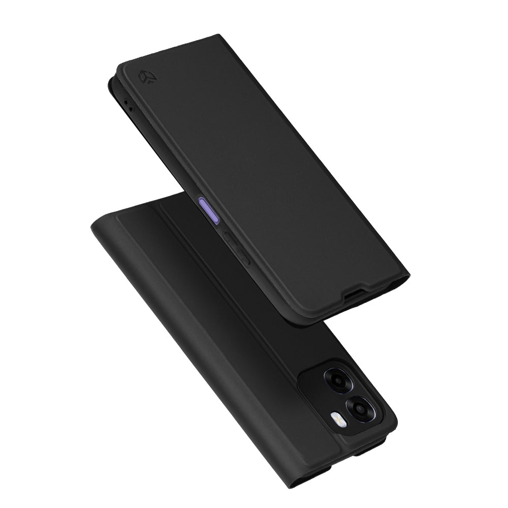Husa pentru Oppo A6x 4G / A6x, Techsuit, Magskin Book, Neagra