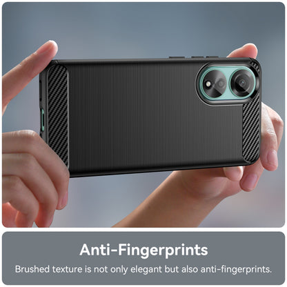 Husa pentru Oppo A78 4G, Techsuit, Carbon, Neagra