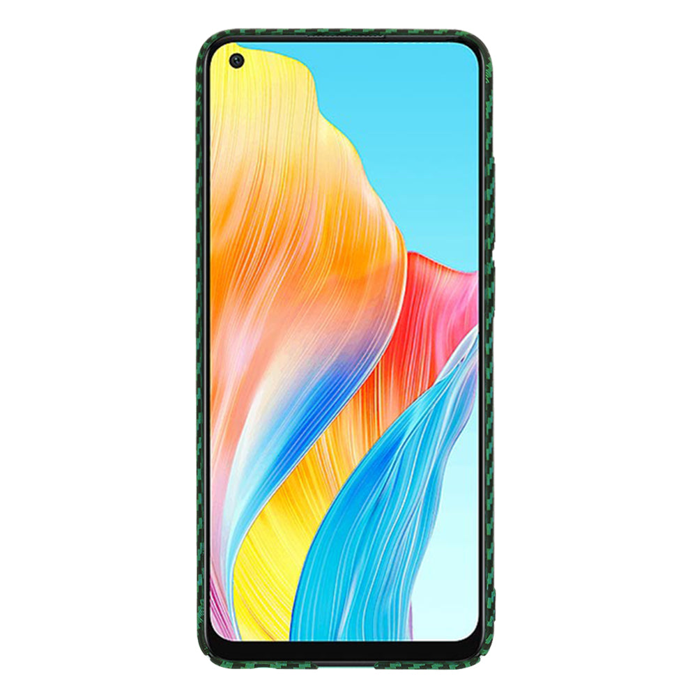 Husa pentru Oppo A78 4G, Techsuit, Carbonite FiberShell, Verde