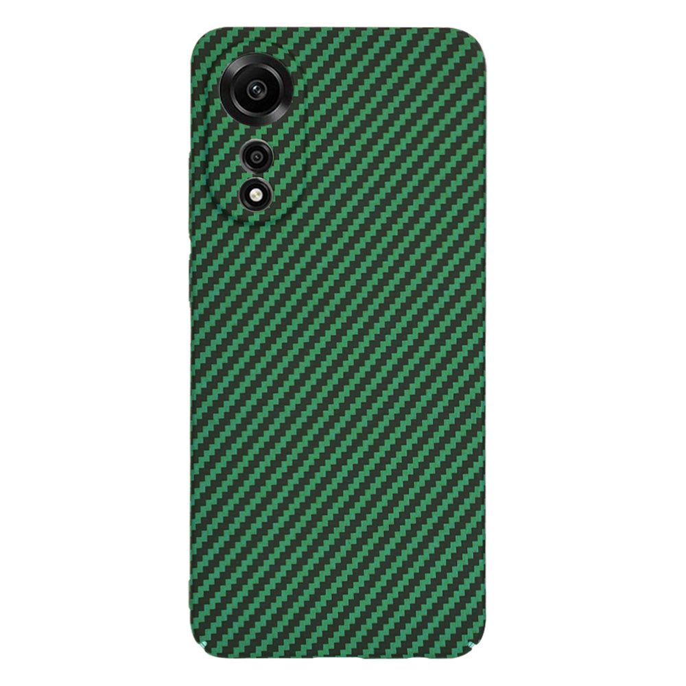 Husa pentru Oppo A78 4G, Techsuit, Carbonite FiberShell, Verde