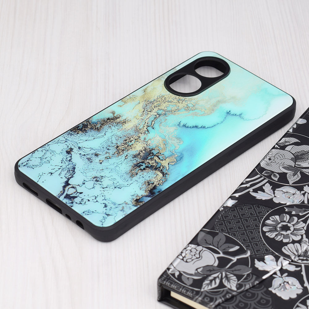 Husa pentru Oppo A78 4G, Techsuit, Glaze, Bleu