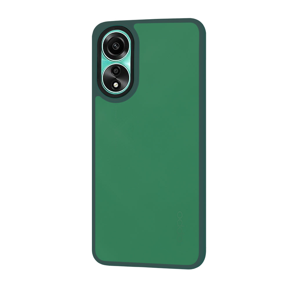 Husa pentru Oppo A78 4G, Techsuit, HaloFrost, Verde