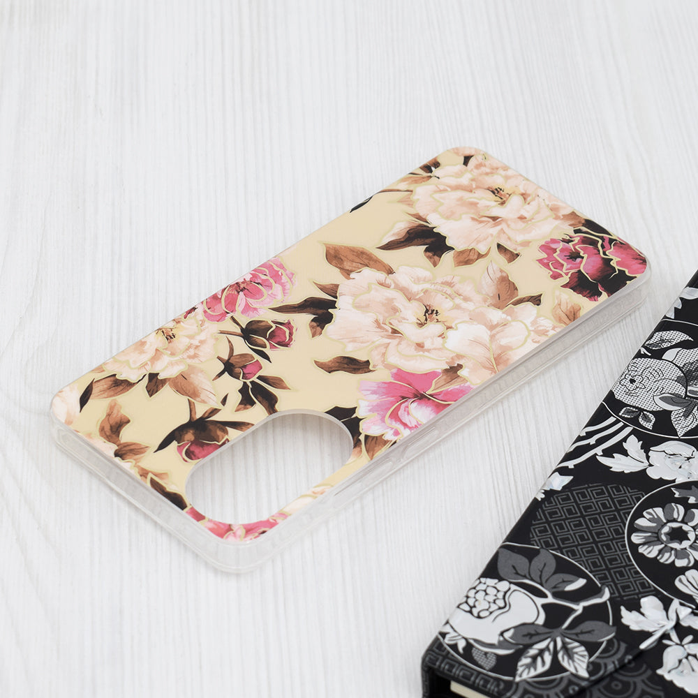 Husa pentru Oppo A78 4G, Techsuit, Marble, Bej