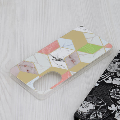 Husa pentru Oppo A78 4G, Techsuit, Marble, Mov