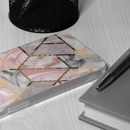 Husa pentru Oppo A78 4G, Techsuit, Marble, Roz
