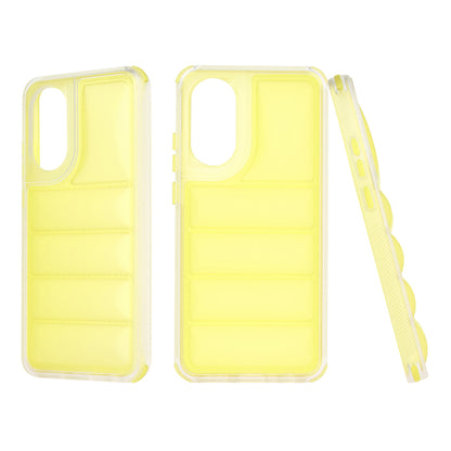 Husa pentru Oppo A78 4G, Techsuit, Wave Shield, Galbena