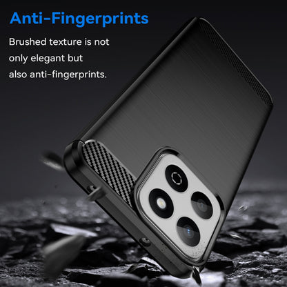 Husa pentru Oppo A80, Techsuit, Carbon, Neagra