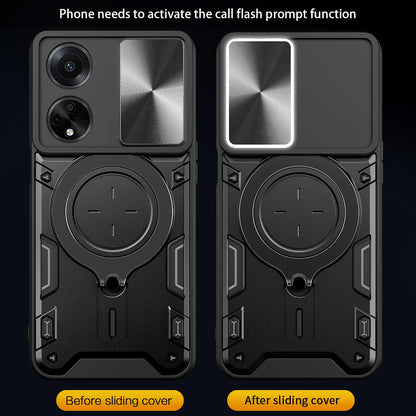 Husa pentru Oppo A98, Techsuit, CamGuard Pro, Neagra