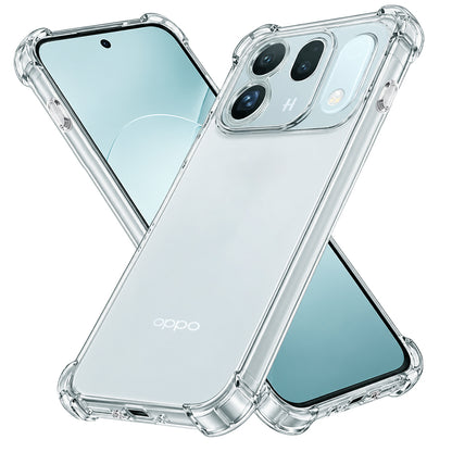 Husa pentru Oppo Find X10, Techsuit, Shockproof Clear, Transparenta