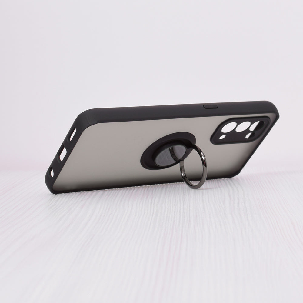 Husa pentru Oppo Find X3 Lite / Reno5 5G, Techsuit, Glinth, Neagra