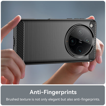 Husa pentru Oppo Find X8 Pro, Techsuit, Carbon, Neagra