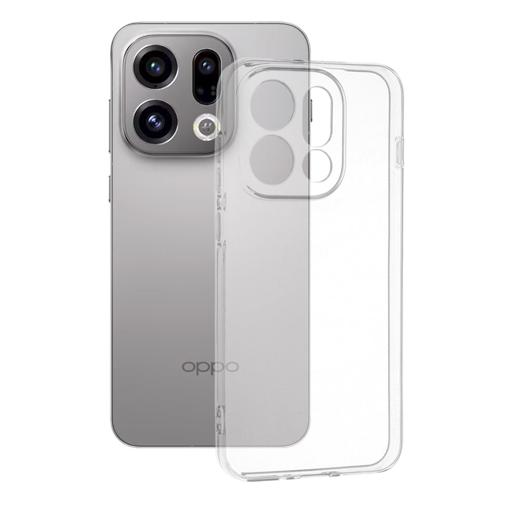Husa pentru Oppo Find X9, Techsuit, Clear, Transparenta
