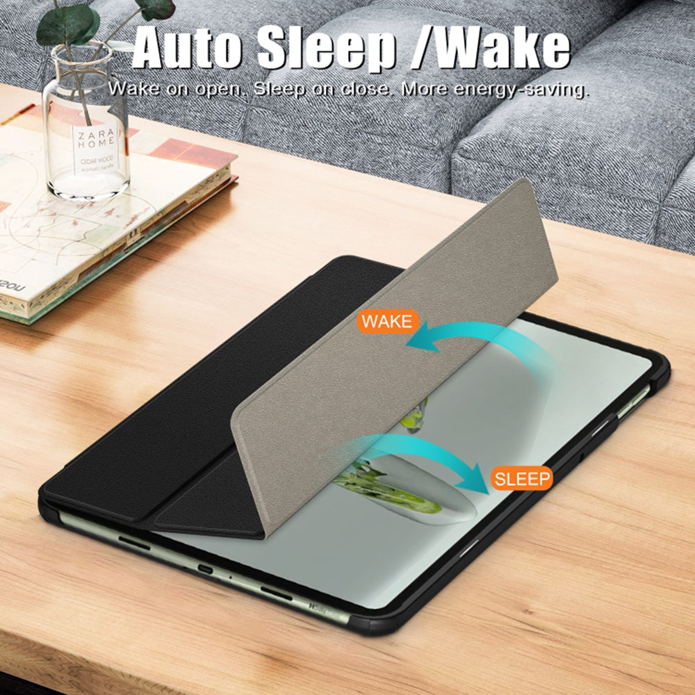 Husa pentru Oppo Pad Air2 / Pad Neo / Pad Go, Techsuit, FoldPro, Neagra