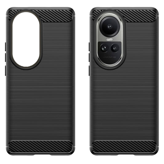 Husa pentru Oppo Reno10 / Reno10 Pro, Techsuit, Carbon, Neagra