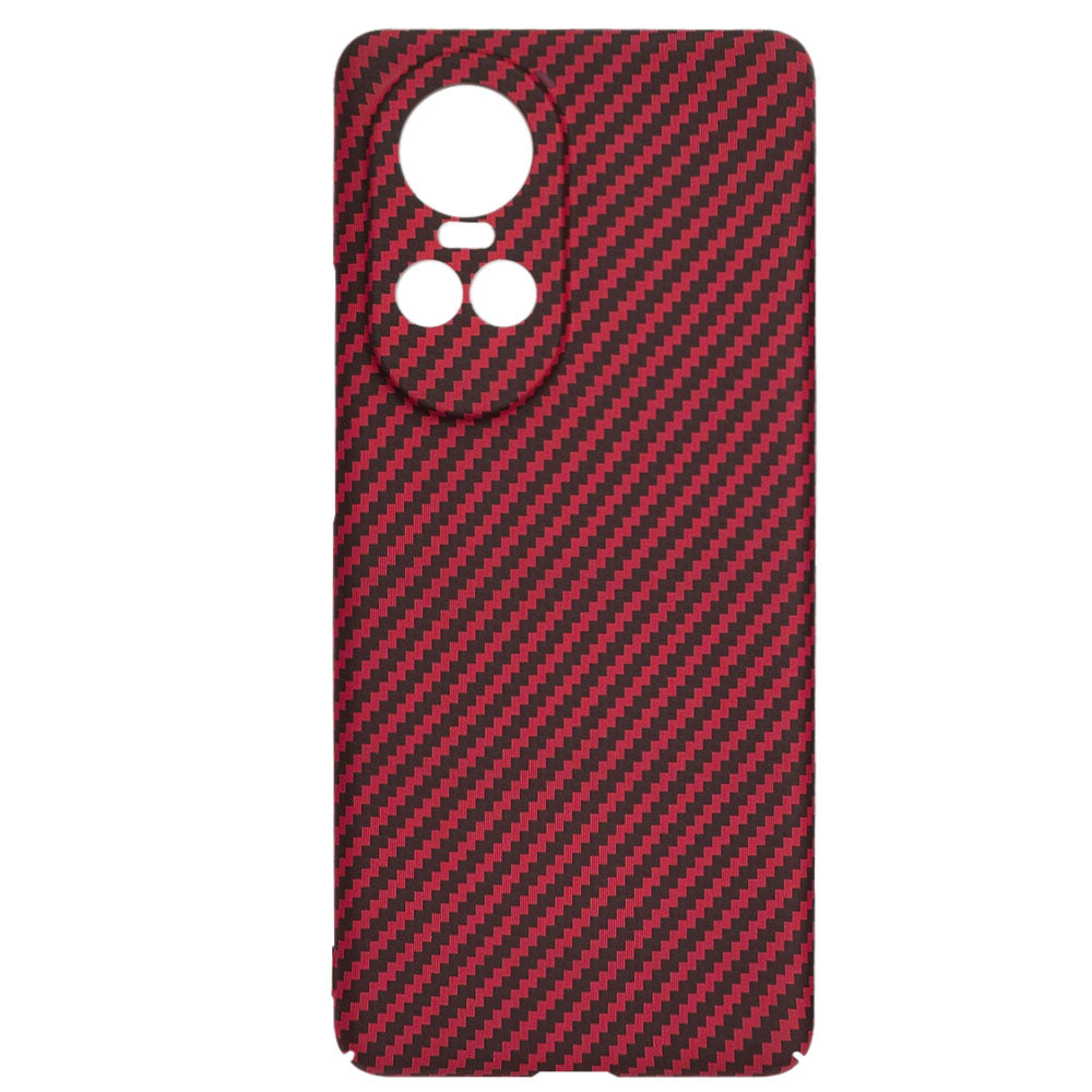 Husa pentru Oppo Reno10 / Reno10 Pro, Techsuit, Carbonite FiberShell, Rosie
