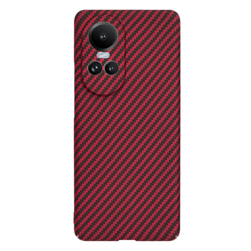 Husa pentru Oppo Reno10 / Reno10 Pro, Techsuit, Carbonite FiberShell, Rosie