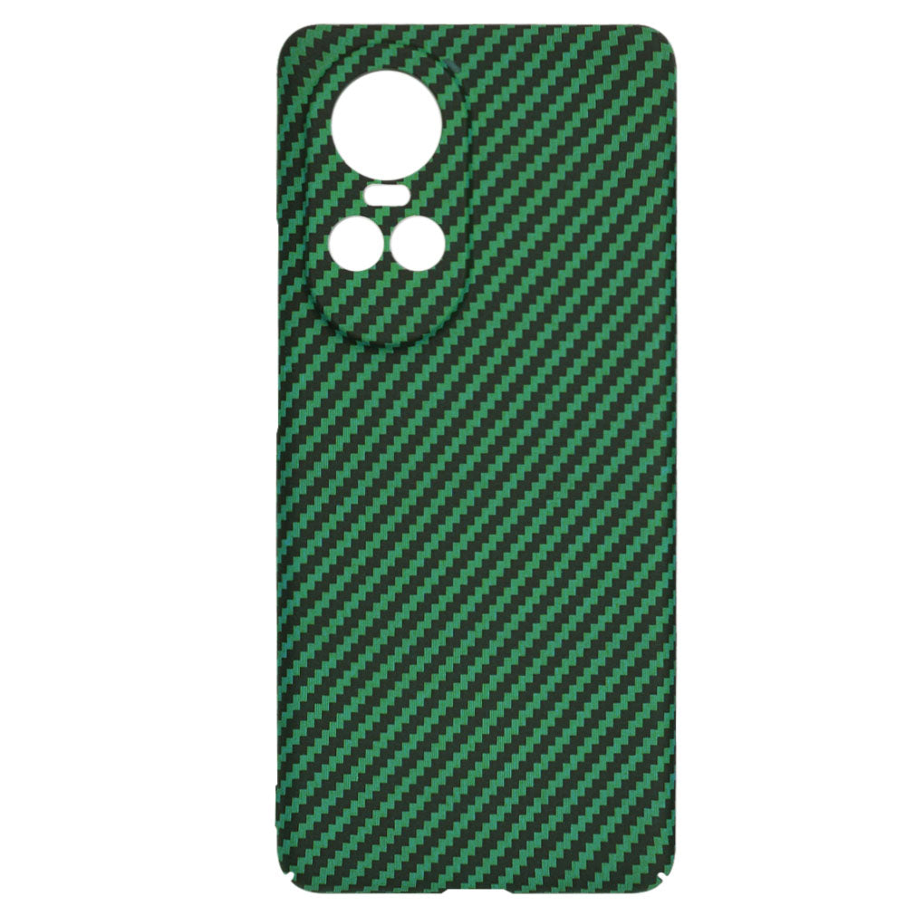 Husa pentru Oppo Reno10 / Reno10 Pro, Techsuit, Carbonite FiberShell, Verde