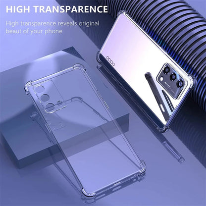 Husa pentru Oppo Reno10 / Reno10 Pro, Techsuit, Shockproof Clear, Transparenta