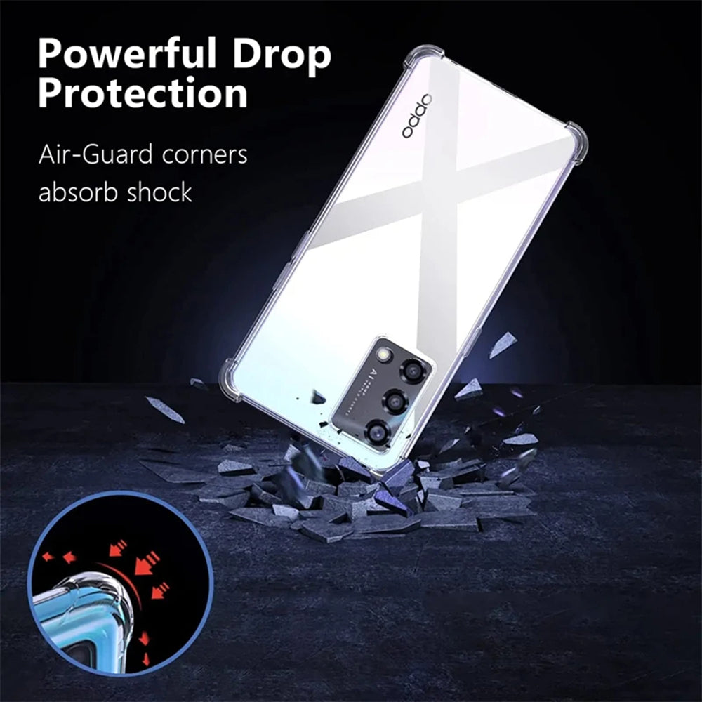 Husa pentru Oppo Reno10 / Reno10 Pro, Techsuit, Shockproof Clear, Transparenta