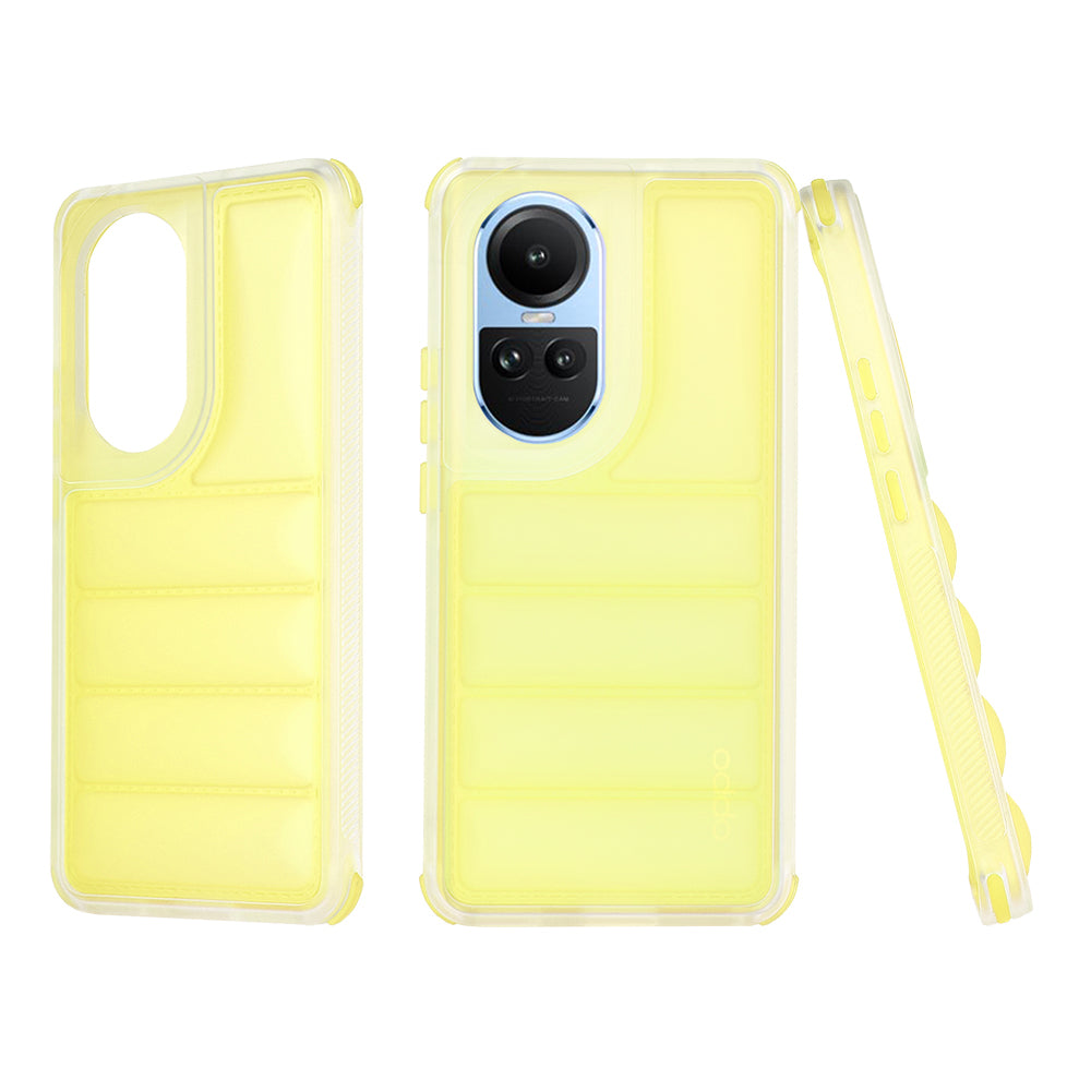 Husa pentru Oppo Reno10 / Reno10 Pro, Techsuit, Wave Shield, Galbena