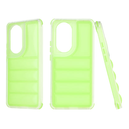 Husa pentru Oppo Reno10 / Reno10 Pro, Techsuit, Wave Shield, Verde