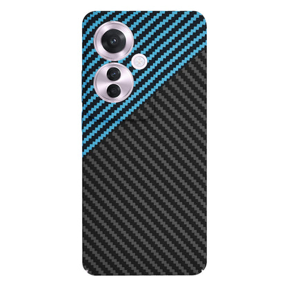 Husa pentru Oppo Reno11 F, Techsuit, Carbonite FiberShell, Neagra Bleu