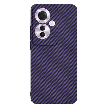 Husa pentru Oppo Reno11 F, Techsuit, Carbonite FiberShell, Mov