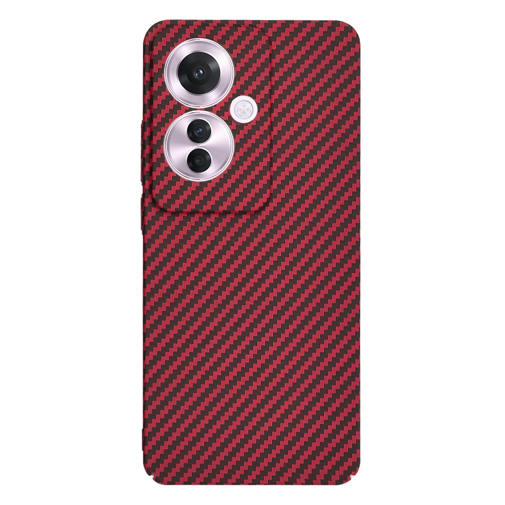 Husa pentru Oppo Reno11 F, Techsuit, Carbonite FiberShell, Rosie