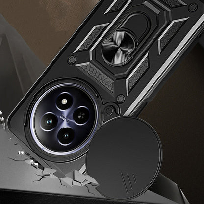 Husa pentru Oppo Reno12 FS 5G / Reno12 FS 4G / Reno12 F 4G / Reno12 F, Techsuit, CamShield, Roz