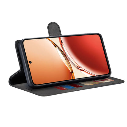 Husa pentru Oppo Reno12 FS 5G / Reno12 FS 4G / Reno12 F 4G / Reno12 F, Techsuit, Diary Book, Neagra