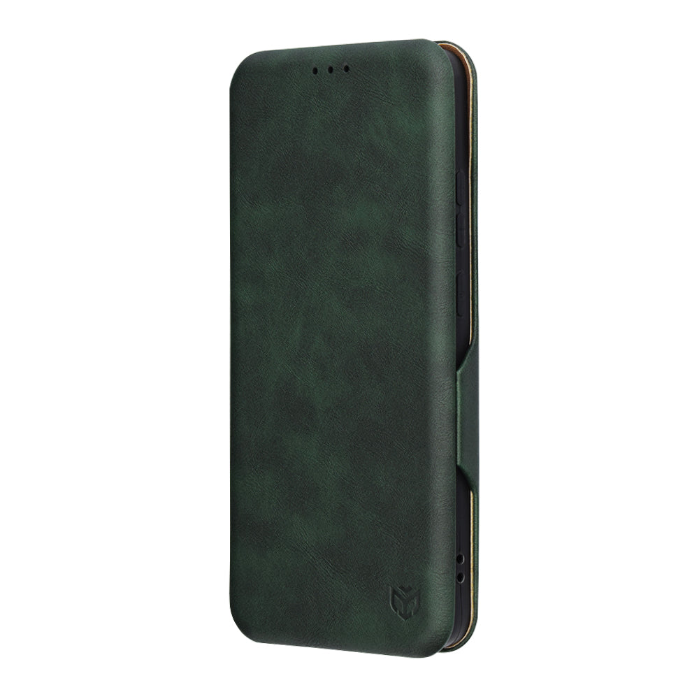 Husa pentru Oppo Reno12 FS 5G / Reno12 FS 4G / Reno12 F 4G / Reno12 F, Techsuit, Safe Wallet Plus, Verde