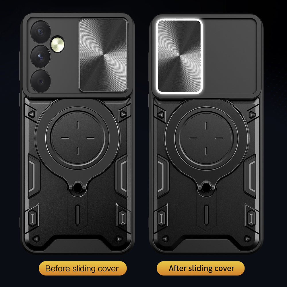 Husa pentru Oppo Reno12 Pro, Techsuit, CamGuard Pro, Albastra