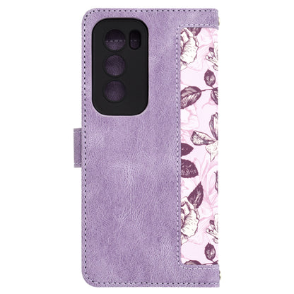 Husa pentru Oppo Reno12 Pro, Techsuit, FlipCraft, Mov