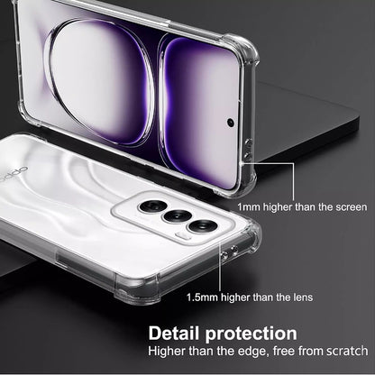 Husa pentru Oppo Reno12 Pro, Techsuit, Shockproof Clear, Transparenta