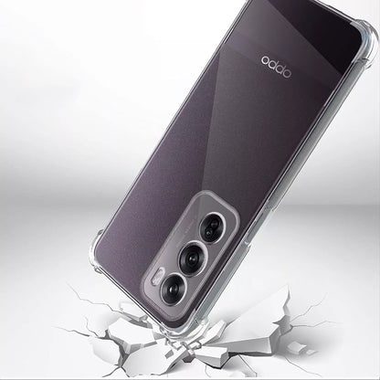 Husa pentru Oppo Reno12 Pro, Techsuit, Shockproof Clear, Transparenta