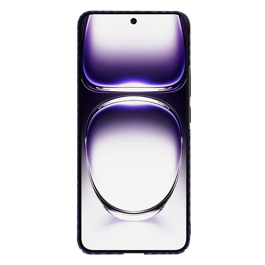 Husa pentru Oppo Reno12, Techsuit, Carbonite FiberShell, Mov