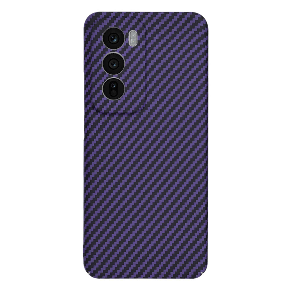 Husa pentru Oppo Reno12, Techsuit, Carbonite FiberShell, Mov