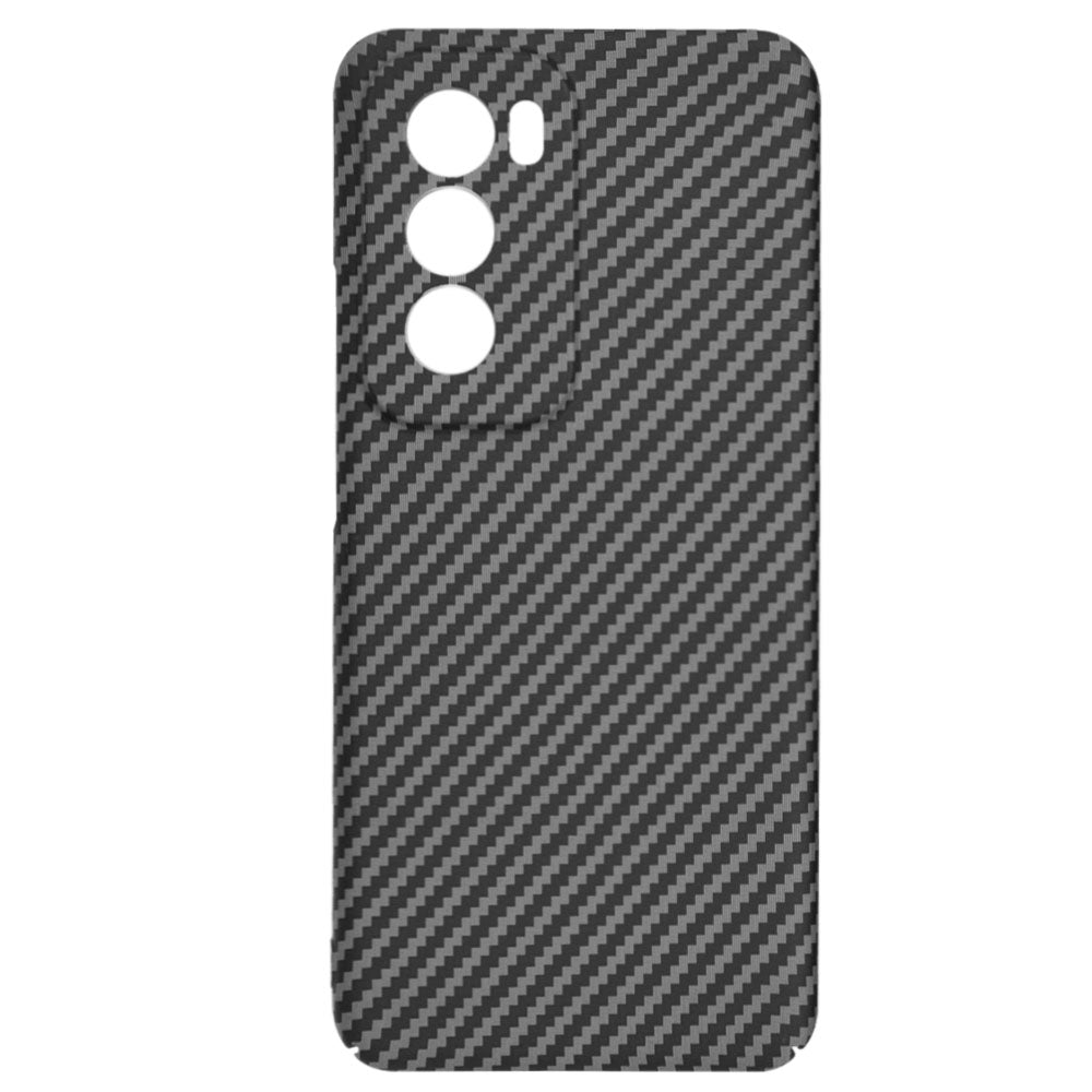 Husa pentru Oppo Reno12, Techsuit, Carbonite FiberShell, Neagra