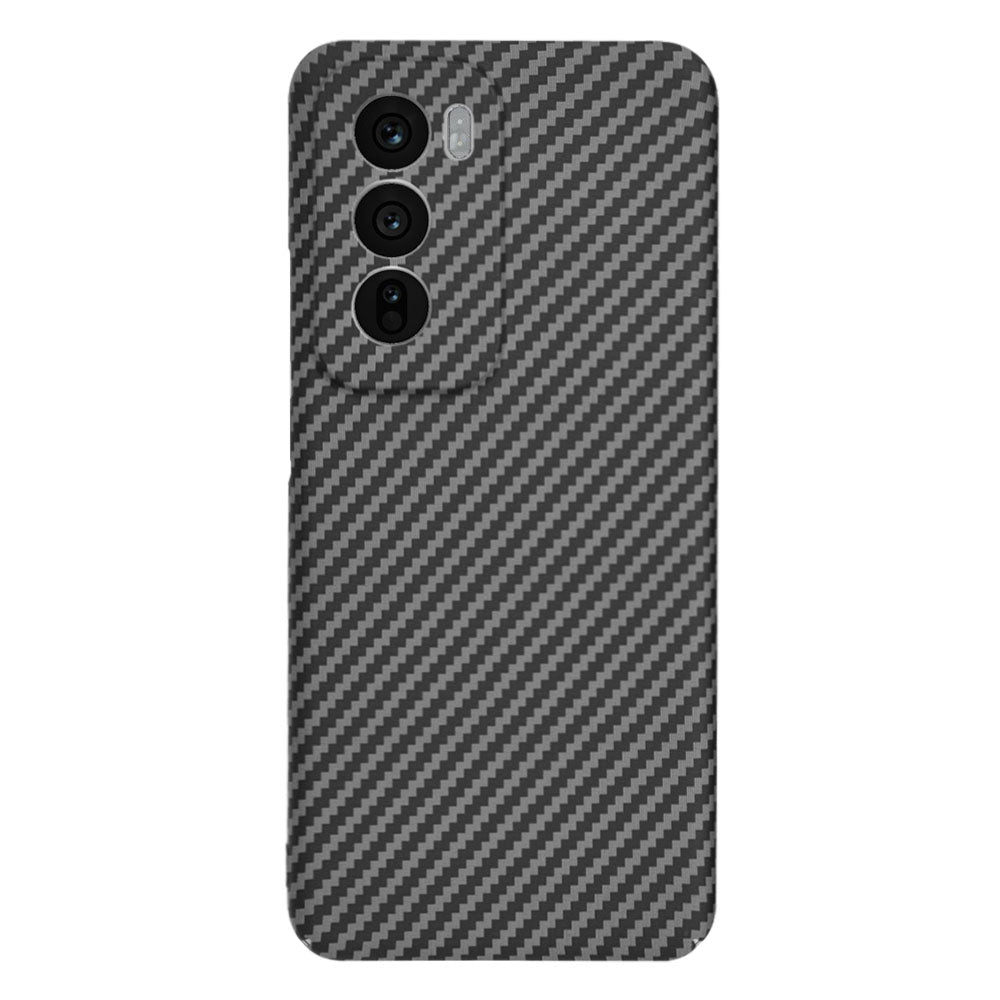 Husa pentru Oppo Reno12, Techsuit, Carbonite FiberShell, Neagra
