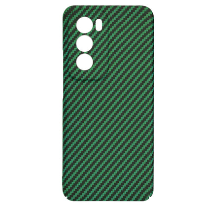 Husa pentru Oppo Reno12, Techsuit, Carbonite FiberShell, Verde